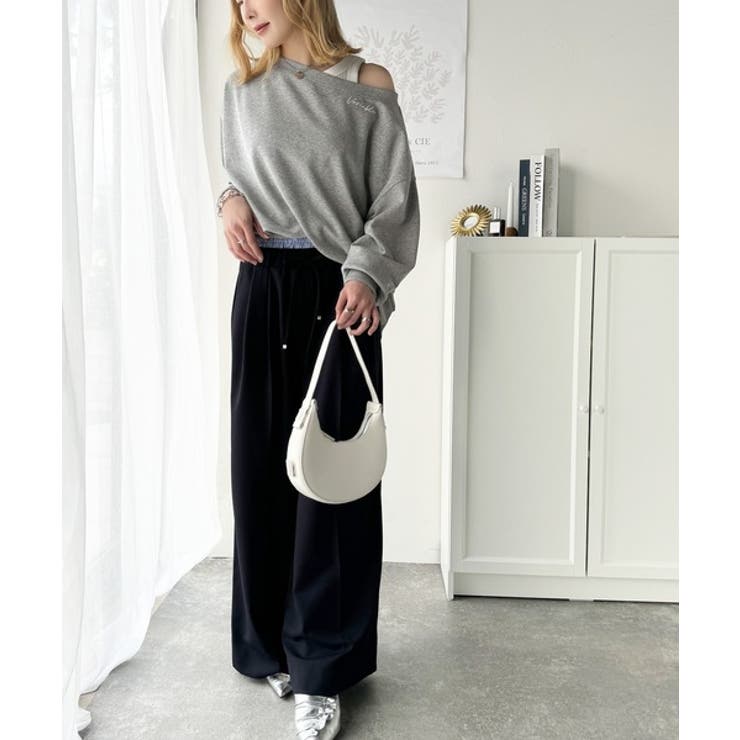 快適大人エレガントスタイル。Wウエストイージーパンツ | Classical Elf  | 詳細画像23 