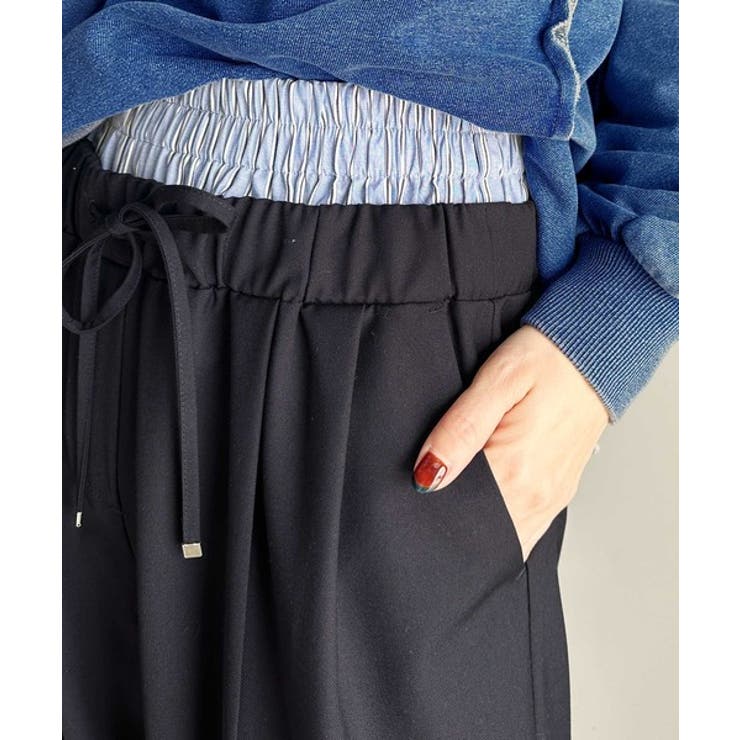 快適大人エレガントスタイル。Wウエストイージーパンツ | Classical Elf  | 詳細画像26 