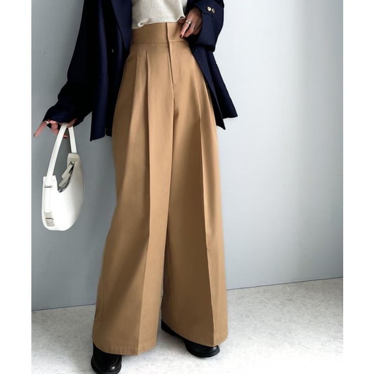 【美品】SAINT LAURENT \"ハイウエストスラックス\" s-musee_360326148
