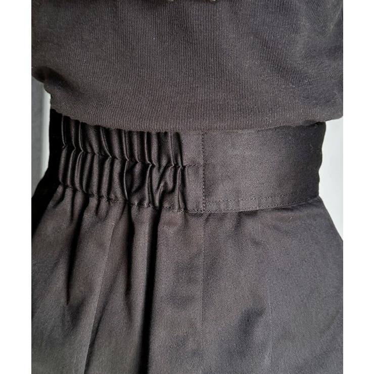 上品なデザインと履き心地。タック使いワイドシルエットハイウエストスラックス | Classical Elf  | 詳細画像22 