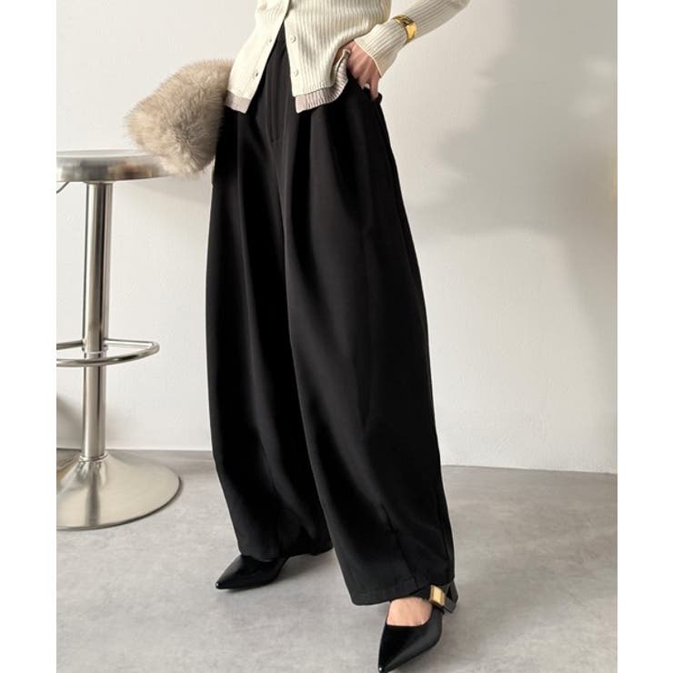 1年中使えて、ONもOFFも主役級。高機能タックワイドカーブシルエットスラックス… | Classical Elf  | 詳細画像10 