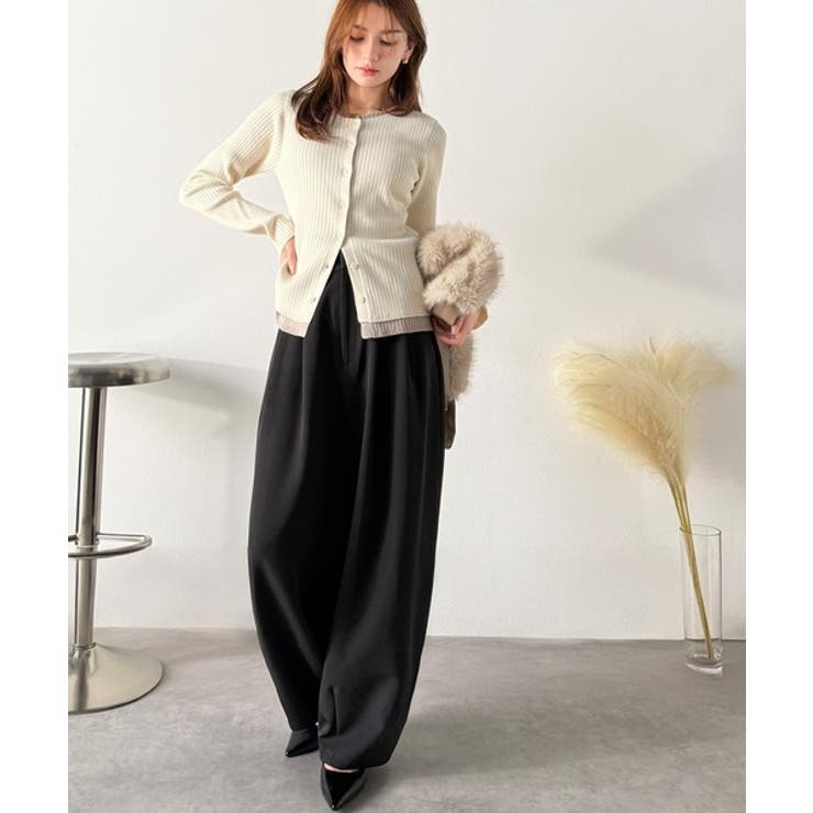 1年中使えて、ONもOFFも主役級。高機能タックワイドカーブシルエットスラックス… | Classical Elf  | 詳細画像11 