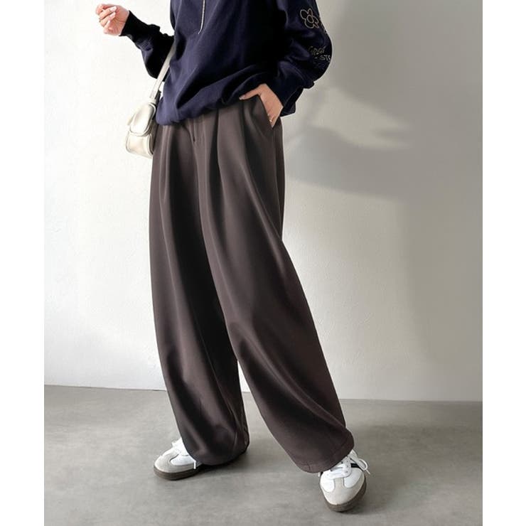 1年中使えて、ONもOFFも主役級。高機能タックワイドカーブシルエットスラックス… | Classical Elf  | 詳細画像22 