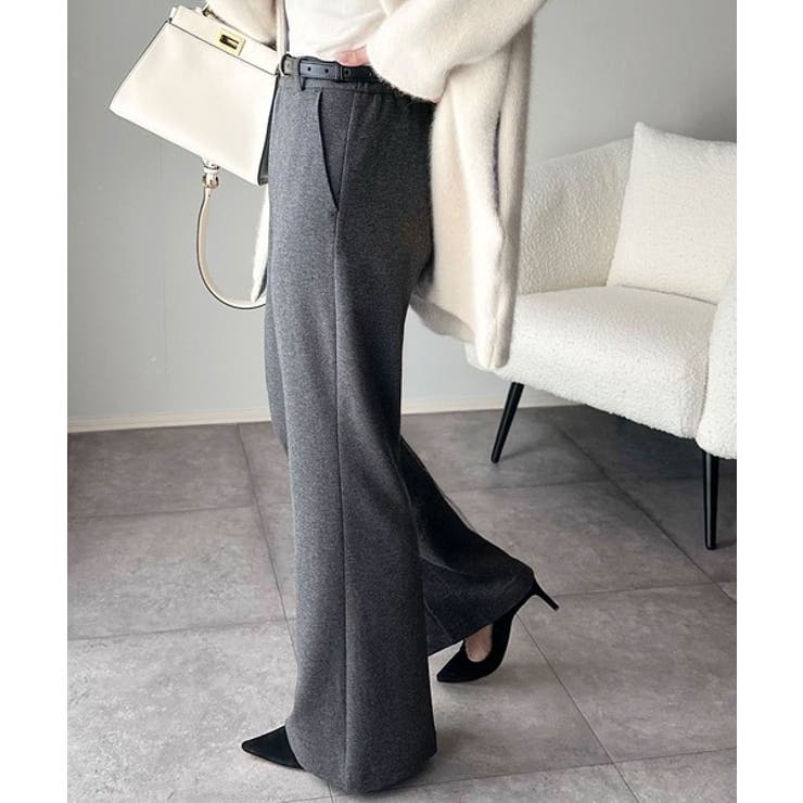 エレガントなフレアシルエットで、スタイルアップを実現！ブラッシュドジャージーセミ… | Classical Elf  | 詳細画像13 