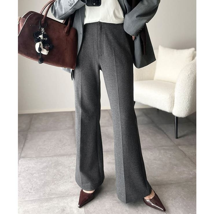 エレガントなフレアシルエットで、スタイルアップを実現！ブラッシュドジャージーセミ… | Classical Elf  | 詳細画像14 