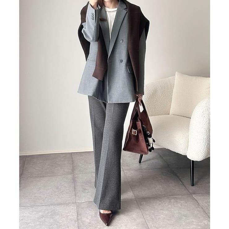 エレガントなフレアシルエットで、スタイルアップを実現！ブラッシュドジャージーセミ… | Classical Elf  | 詳細画像15 