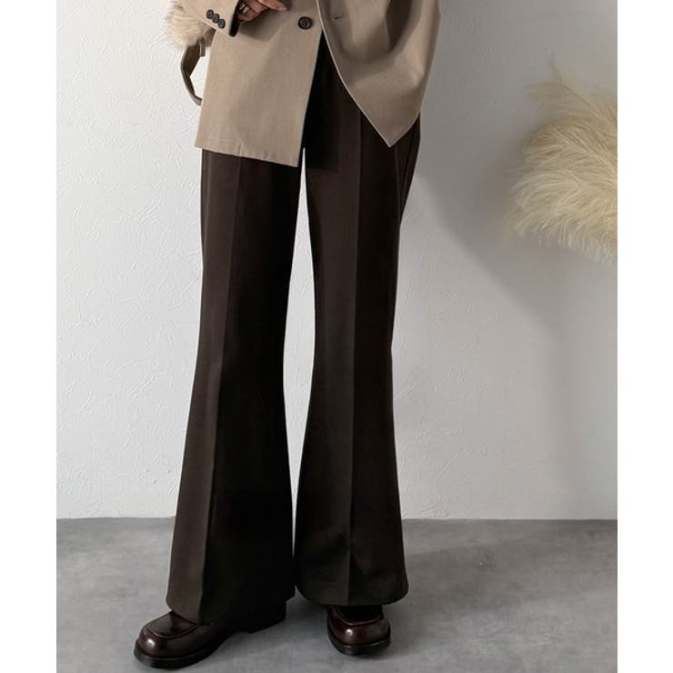 エレガントなフレアシルエットで、スタイルアップを実現！ブラッシュドジャージーセミ… | Classical Elf  | 詳細画像23 