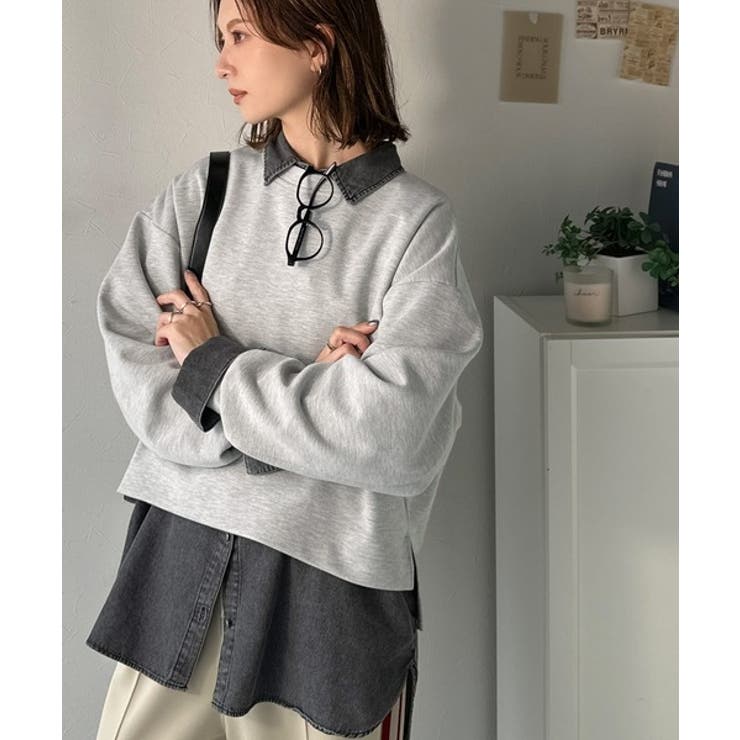 一枚で洒落る、大人のリラックスカジュアル。ヘビーウェイトスウェットプルオーバー | Classical Elf  | 詳細画像7 