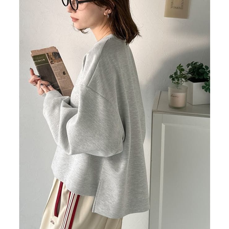 一枚で洒落る、大人のリラックスカジュアル。ヘビーウェイトスウェットプルオーバー | Classical Elf  | 詳細画像8 