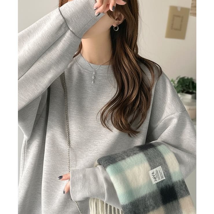 杢グレー | 一枚で洒落る、大人のリラックスカジュアル。ヘビーウェイトスウェットプルオーバー | Classical Elf 