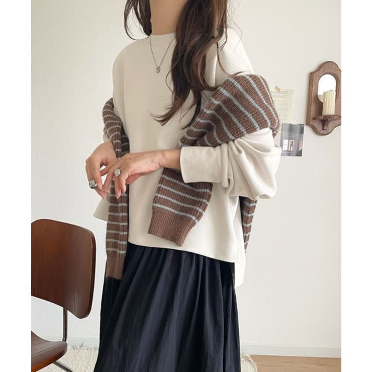 一枚で洒落る、大人のリラックスカジュアル。ヘビーウェイトスウェットプルオーバー | Classical Elf  | 詳細画像17 