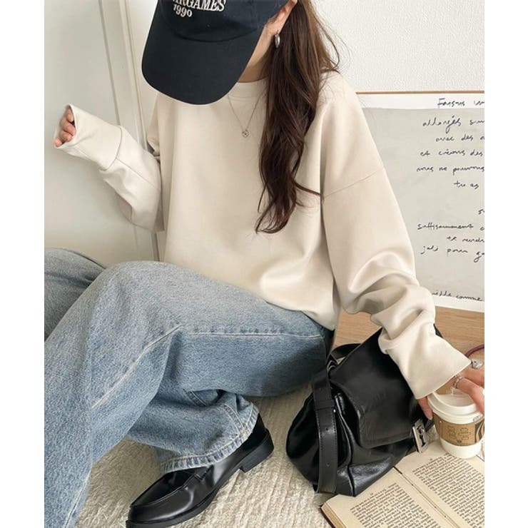 一枚で洒落る、大人のリラックスカジュアル。ヘビーウェイトスウェットプルオーバー | Classical Elf  | 詳細画像18 