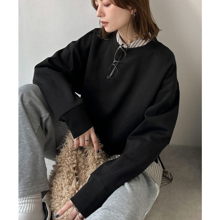 一枚で洒落る、大人のリラックスカジュアル。ヘビーウェイトスウェットプルオーバー | Classical Elf  | 詳細画像2 