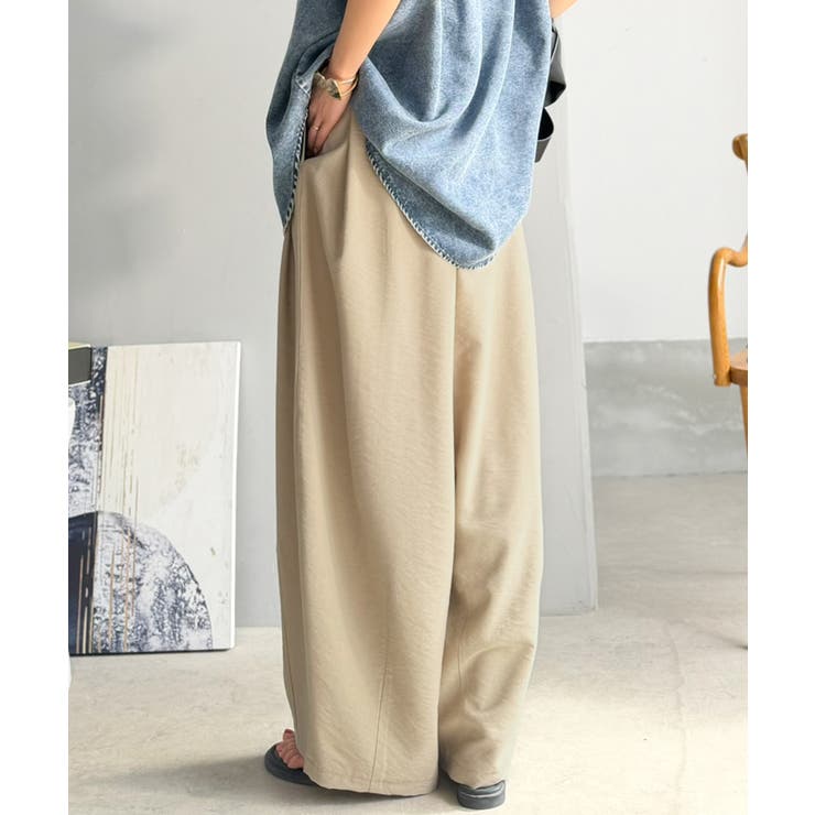 【UVカット 接触冷感機能付き】バレルシルエットでスッキリと、大胆に。ビンテージ… | Classical Elf  | 詳細画像12 