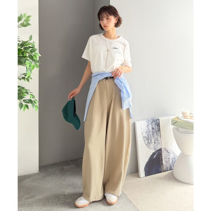 【UVカット 接触冷感機能付き】バレルシルエットでスッキリと、大胆に。ビンテージ… | Classical Elf  | 詳細画像16 