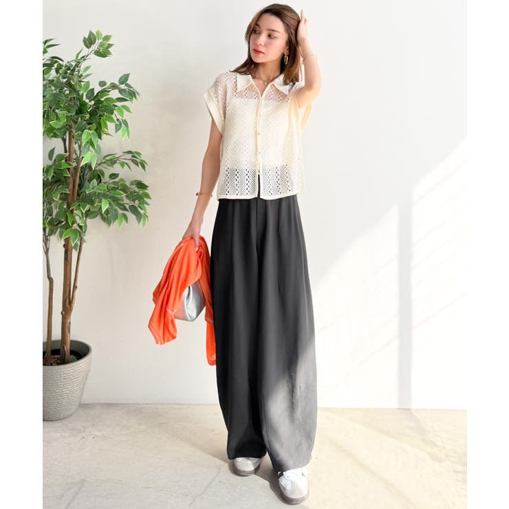 【UVカット 接触冷感機能付き】バレルシルエットでスッキリと、大胆に。ビンテージ… | Classical Elf  | 詳細画像6 