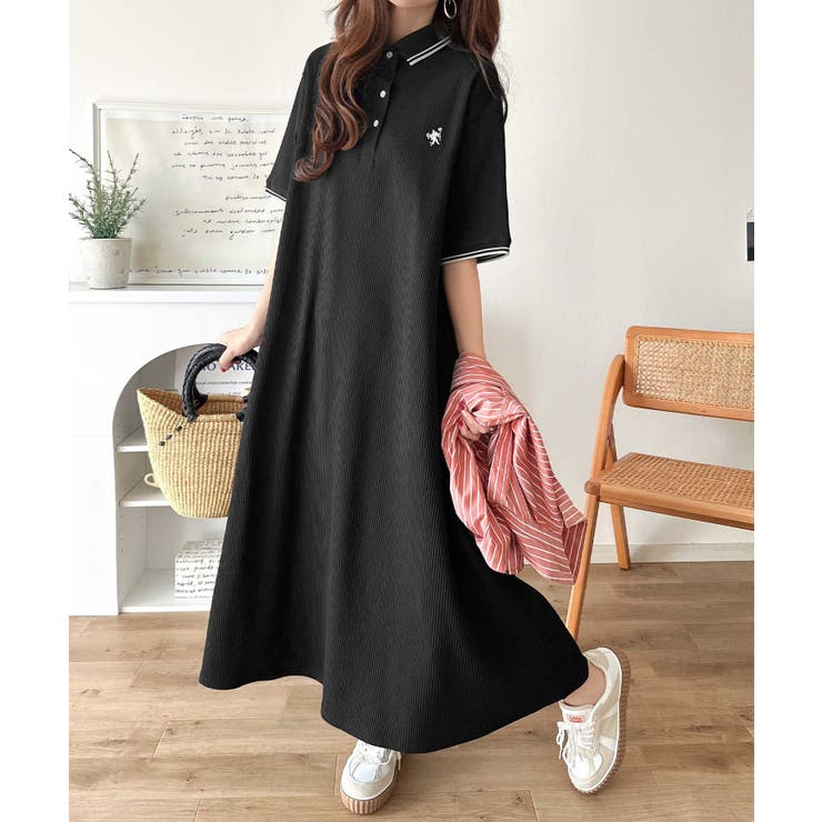 【UVカット機能付き】嬉しい体型カバー◎フレアラインが揺れる オーバーサイズワッ… | Classical Elf  | 詳細画像6 