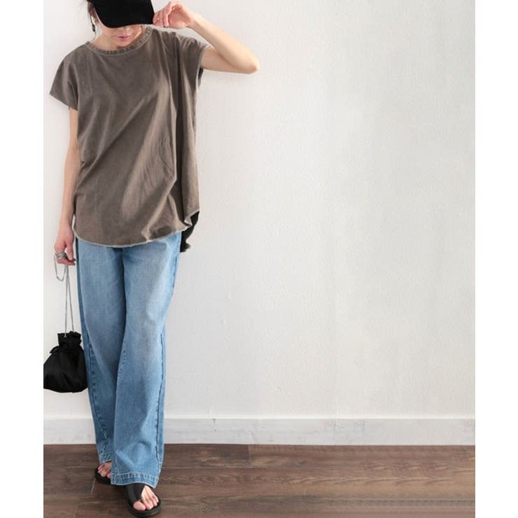 綿100％ 絶妙ヴィンテージ。スノーウォッシュ加工2wayヘンリーTシャツ。 | Classical Elf  | 詳細画像16 