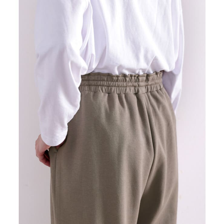 裏ピーチ起毛！＋3度に包まれて。暖かコットンイージーフレアパンツ | Classical Elf  | 詳細画像47 