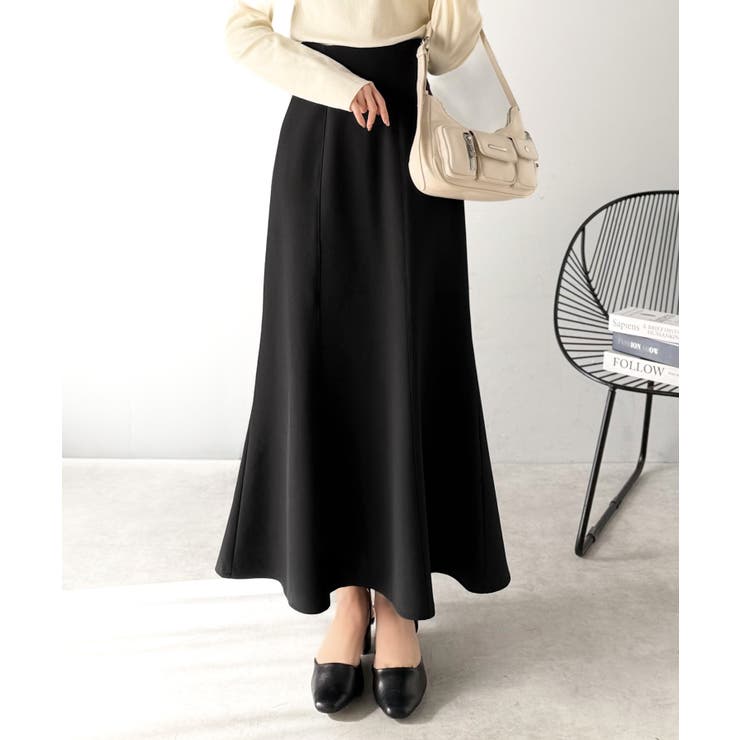 フレアシルエットで360度美人見え♪ダブルクロス素材バックシャーリングマーメイド… | Classical Elf  | 詳細画像11 