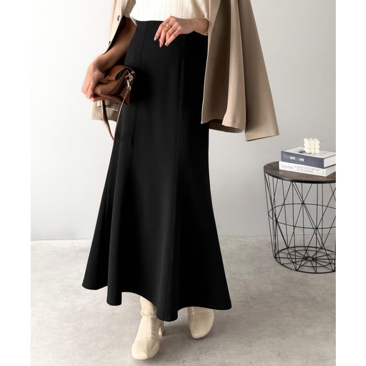 フレアシルエットで360度美人見え♪ダブルクロス素材バックシャーリングマーメイド… | Classical Elf  | 詳細画像14 