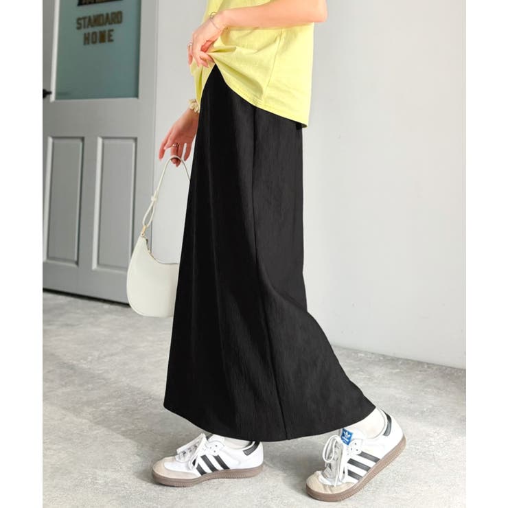 【吸水速乾 防シワ機能付き】お手入れラクチン♪縦ライン強調で、すっきり細見え。ウ… | Classical Elf  | 詳細画像6 