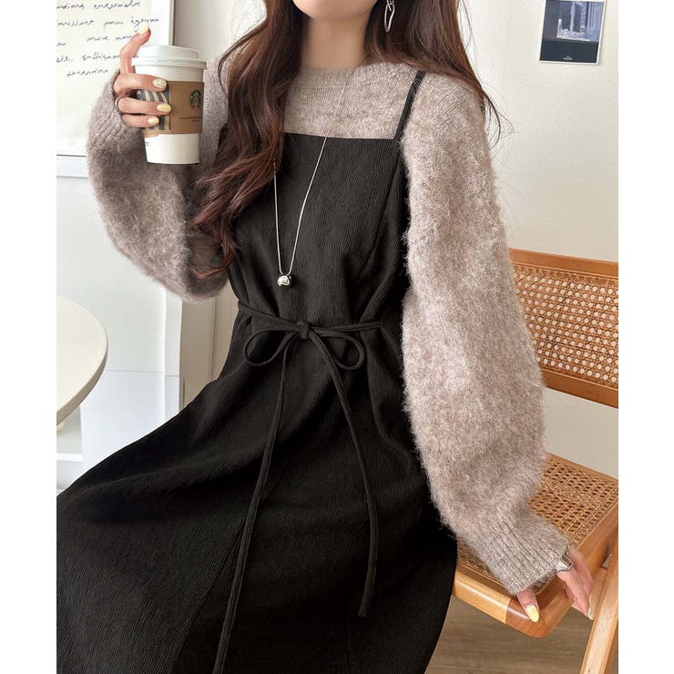 【吸水速乾 防シワ機能付き】凹凸感のあるジャガードで、シンプルコーデを格上げ♪ウ… | Classical Elf  | 詳細画像10 