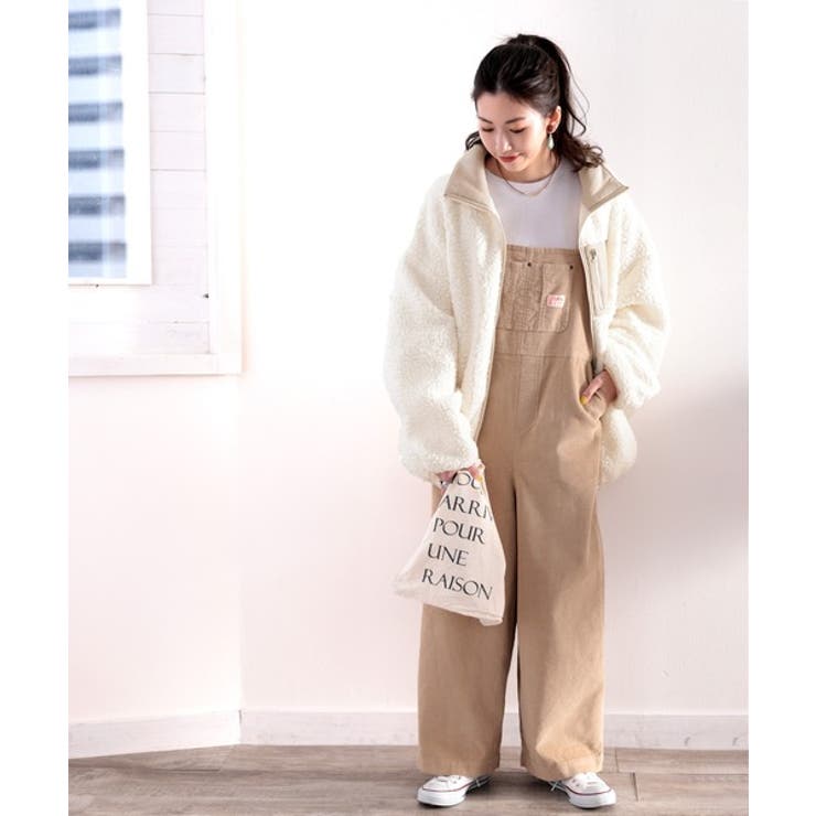 ゆるもこボアに癒され。ビッグシルエットボアブルゾン[品番