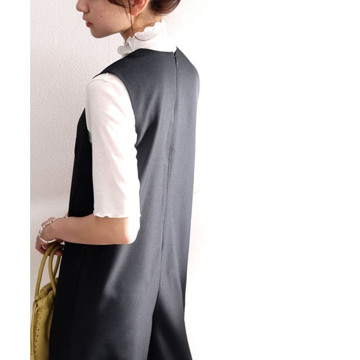 即座に女っぽ。Vネックオールインワン[品番：WZ000004162]｜Classical