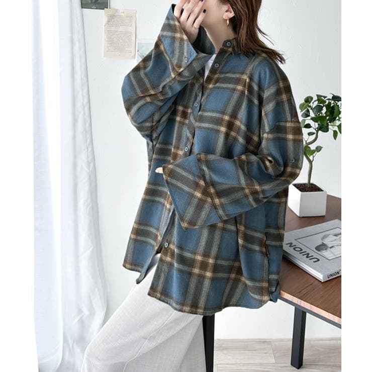 アトリエgg ブルーアイランド シャツ サイズ3ハーフ AtelierGG