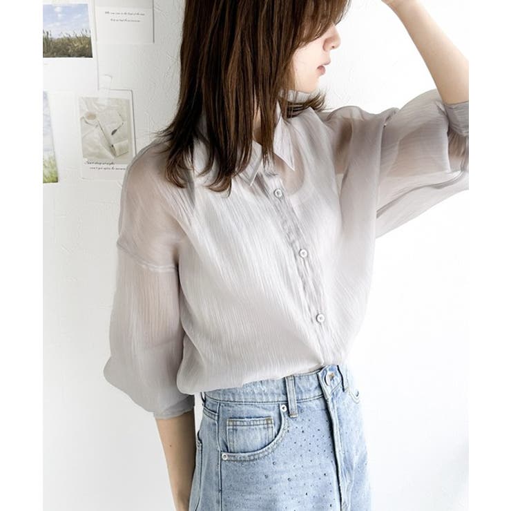 大人モード煌めく、シャイニーシアーブラウス | Classical Elf  | 詳細画像7 