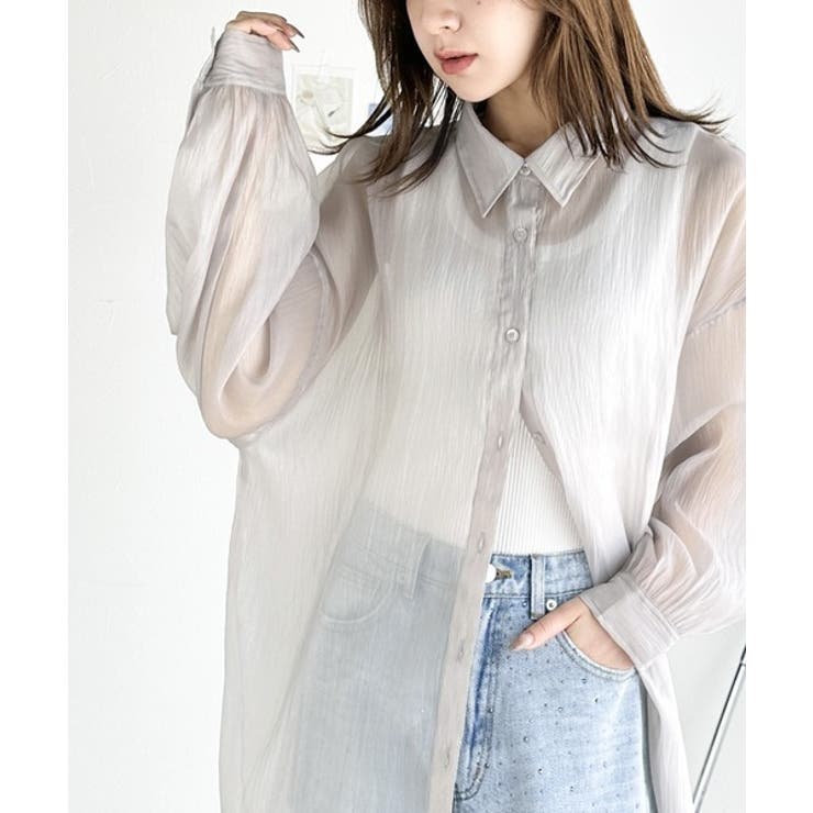 大人モード煌めく、シャイニーシアーブラウス | Classical Elf  | 詳細画像5 