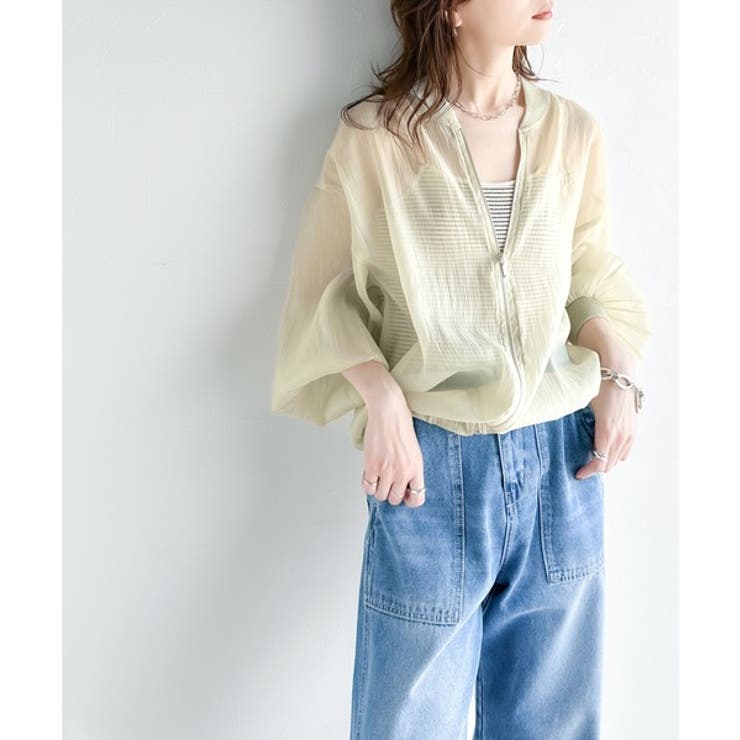 qualite（カリテ）の「ラメシアーニットブルゾン（シャツ