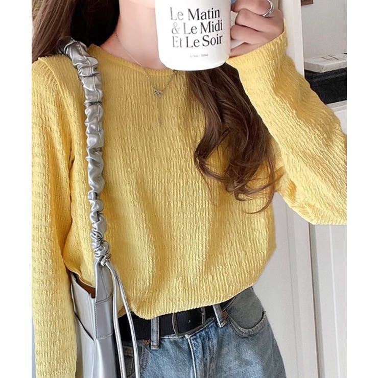 毎日着たくなる万能アイテム。クルーネックジャガードプルオーバー（長袖） | Classical Elf  | 詳細画像38 