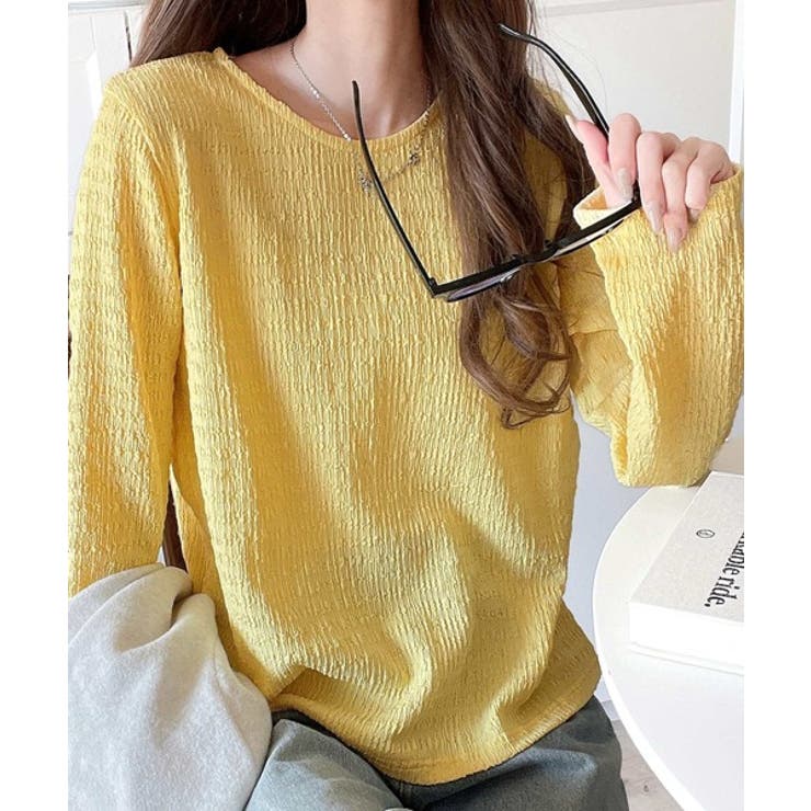 毎日着たくなる万能アイテム。クルーネックジャガードプルオーバー（長袖） | Classical Elf  | 詳細画像39 