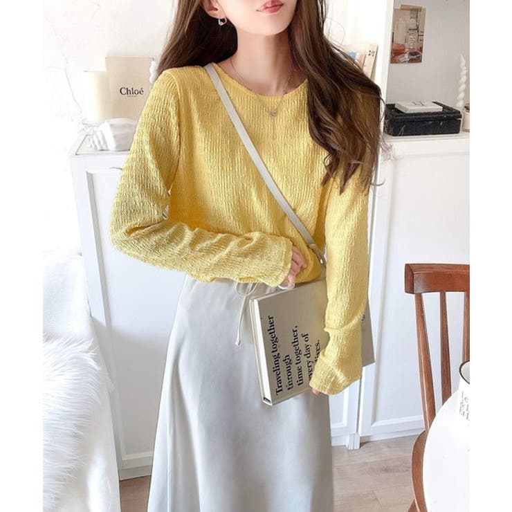 毎日着たくなる万能アイテム。クルーネックジャガードプルオーバー（長袖） | Classical Elf  | 詳細画像44 