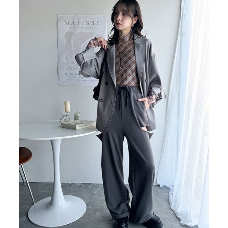 ＆ellecyきのこハイネックロンT ＆ellecyきのこハイネックロンT