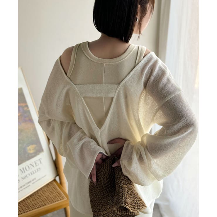 《sayo×クラシカルエルフコラボ》いつもの服に+1。ちょうどいい抜け感を。深U… | Classical Elf  | 詳細画像13 