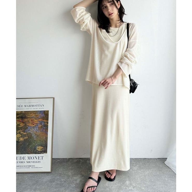 《sayo×クラシカルエルフコラボ》いつもの服に+1。ちょうどいい抜け感を。深U… | Classical Elf  | 詳細画像19 