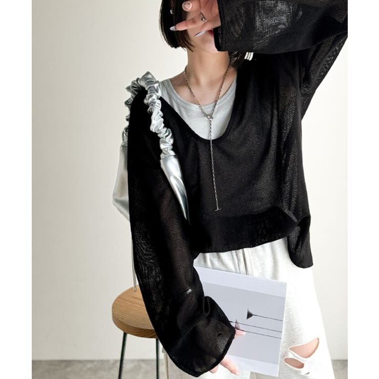 《sayo×クラシカルエルフコラボ》いつもの服に+1。ちょうどいい抜け感を。深U… | Classical Elf  | 詳細画像30 