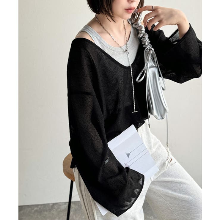 《sayo×クラシカルエルフコラボ》いつもの服に+1。ちょうどいい抜け感を。深U… | Classical Elf  | 詳細画像31 