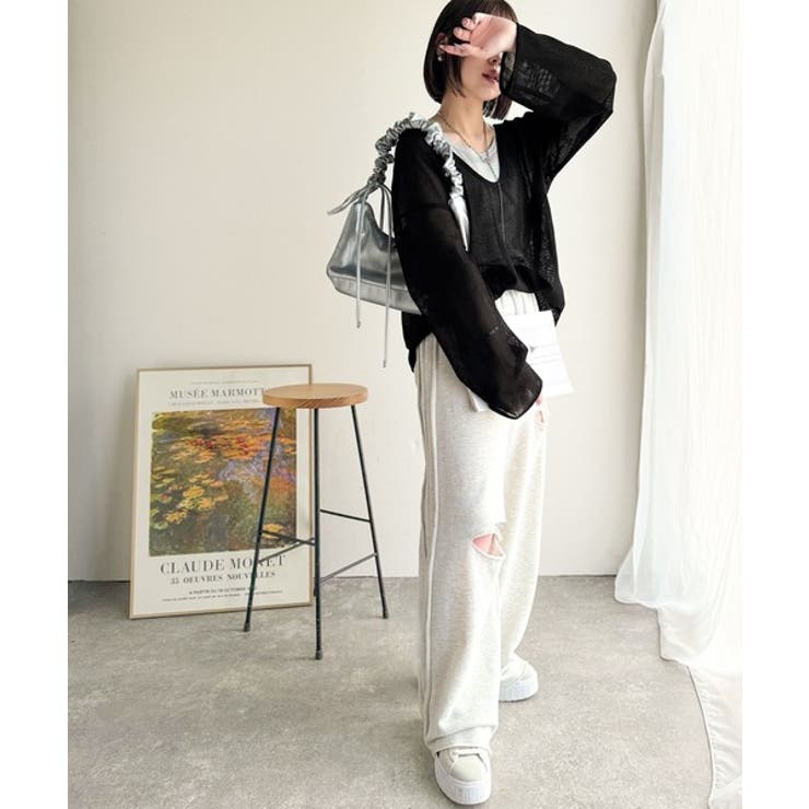 《sayo×クラシカルエルフコラボ》いつもの服に+1。ちょうどいい抜け感を。深U… | Classical Elf  | 詳細画像32 