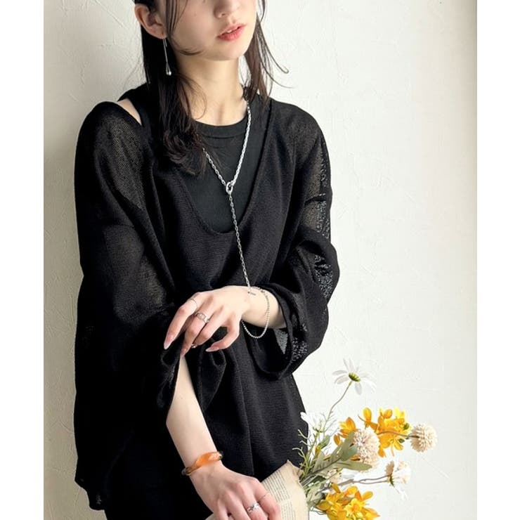 《sayo×クラシカルエルフコラボ》いつもの服に+1。ちょうどいい抜け感を。深U… | Classical Elf  | 詳細画像33 