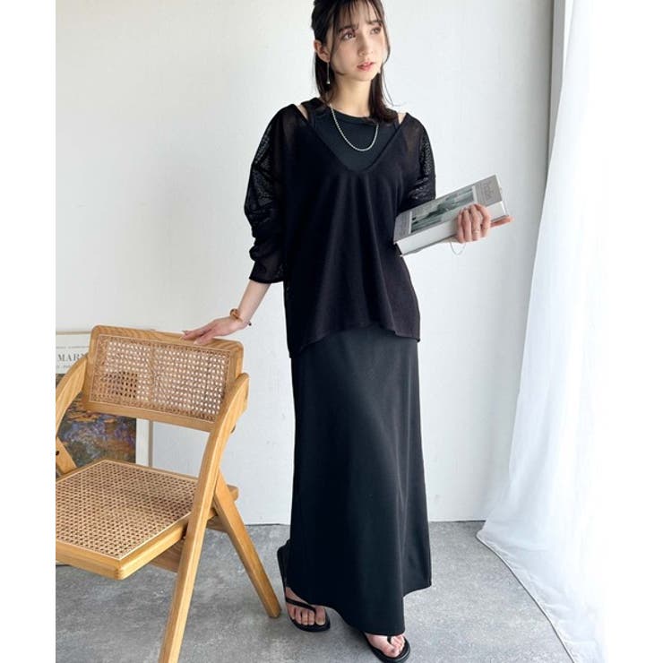 《sayo×クラシカルエルフコラボ》いつもの服に+1。ちょうどいい抜け感を。深U… | Classical Elf  | 詳細画像36 