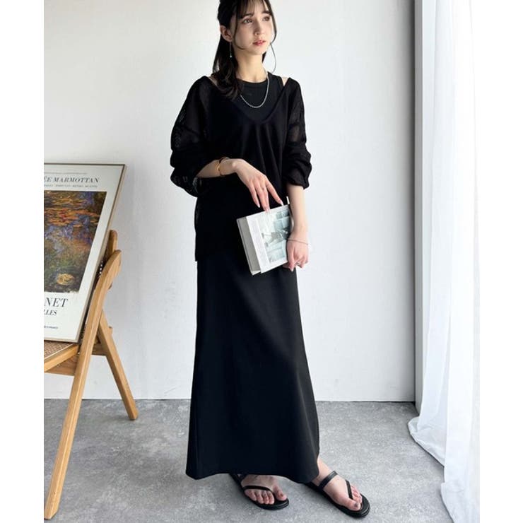 《sayo×クラシカルエルフコラボ》いつもの服に+1。ちょうどいい抜け感を。深U… | Classical Elf  | 詳細画像37 