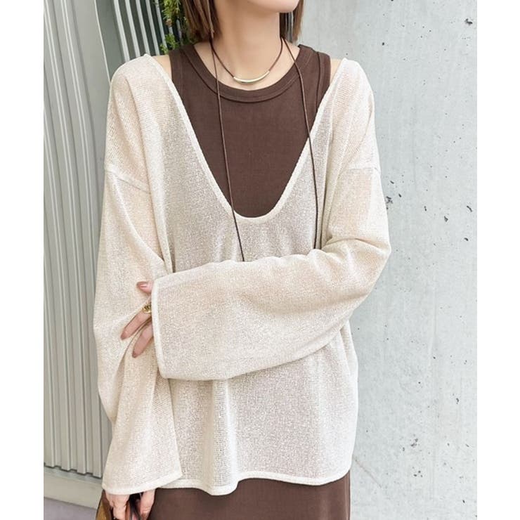 《sayo×クラシカルエルフコラボ》いつもの服に+1。ちょうどいい抜け感を。深U… | Classical Elf  | 詳細画像40 