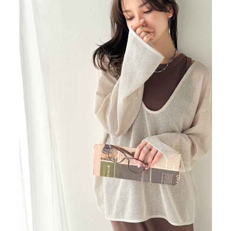 《sayo×クラシカルエルフコラボ》いつもの服に+1。ちょうどいい抜け感を。深U… | Classical Elf  | 詳細画像53 