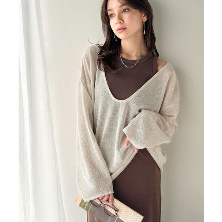 《sayo×クラシカルエルフコラボ》いつもの服に+1。ちょうどいい抜け感を。深U… | Classical Elf  | 詳細画像55 