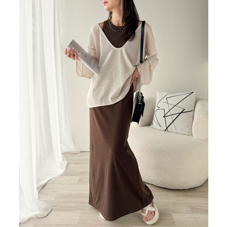 《sayo×クラシカルエルフコラボ》いつもの服に+1。ちょうどいい抜け感を。深U… | Classical Elf  | 詳細画像56 