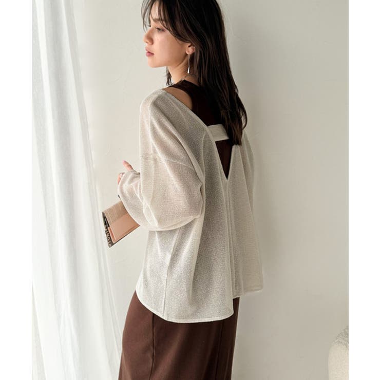 《sayo×クラシカルエルフコラボ》いつもの服に+1。ちょうどいい抜け感を。深U… | Classical Elf  | 詳細画像57 